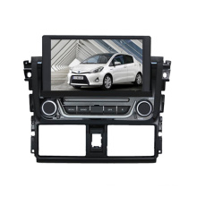 Quad Core Android 4.4.4 ajuste de DVD de coche para Toyota Yaris 2014 GPS navegación Radio vídeo Reproductor de Audio